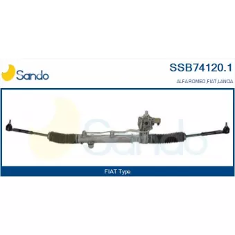 Crémaillière de direction SANDO SSB74120.1