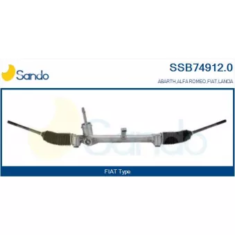 Crémaillière de direction SANDO OEM 55700467