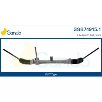 Crémaillière de direction SANDO OEM 51809104