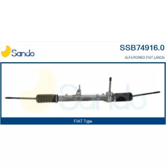 Crémaillière de direction SANDO SSB74916.0
