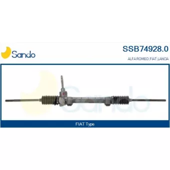 Crémaillière de direction SANDO OEM 82491036
