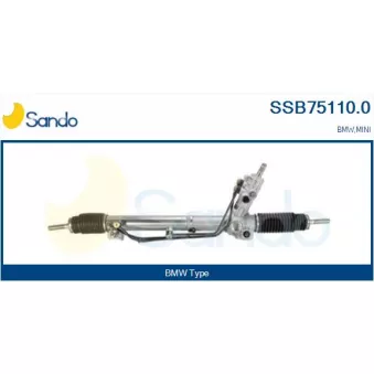 Crémaillière de direction SANDO OEM 32131141685 Crémaillière de direction SANDO OEM 32131141685