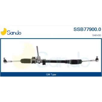 Crémaillière de direction SANDO [SSB77900.0]