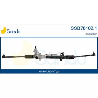 Crémaillière de direction SANDO OEM 577002E800
