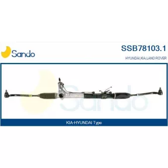 Crémaillière de direction SANDO OEM 577002B100
