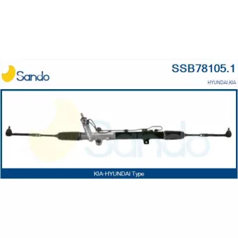 Crémaillière de direction SANDO SSB78105.1