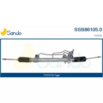 Crémaillière de direction SANDO SSB86105.0
