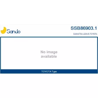 Crémaillière de direction SANDO OEM 4550002130