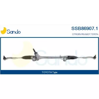 Crémaillière de direction SANDO OEM 455000H080