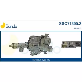 Colonne de direction SANDO OEM 8200307154