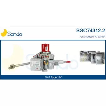 Colonne de direction SANDO OEM 51711699