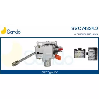 Colonne de direction SANDO SSC74324.2