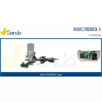 Colonne de direction SANDO SSC78303.1