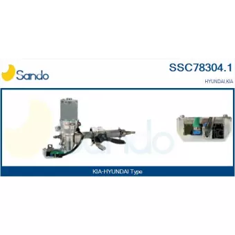 Colonne de direction SANDO SSC78304.1