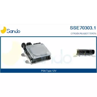 Appareil de commande, servo-direction SANDO OEM 4000ST