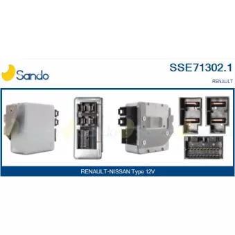 Appareil de commande, servo-direction SANDO OEM 7700437049