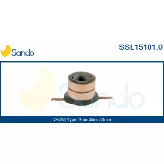 Bague collectrice, alternateur SANDO OEM 120250