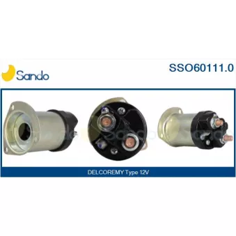 Contacteur, démarreur SANDO SSO60111.0 pour OPEL KADETT 1.6 S - 90cv Contacteur, démarreur SANDO SSO60111.0 pour OPEL KADETT 1.6 S - 90cv