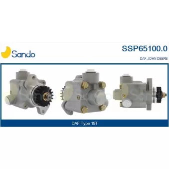 Pompe hydraulique, direction SANDO SSP65100.0