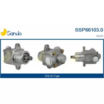 Pompe hydraulique, direction SANDO OEM 1628208