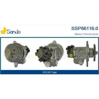 SANDO SSP66116.0 - Pompe hydraulique, direction