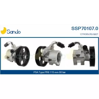 SANDO SSP70107.0 - Pompe hydraulique, direction