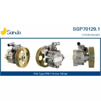 SANDO SSP70129.1 - Pompe hydraulique, direction