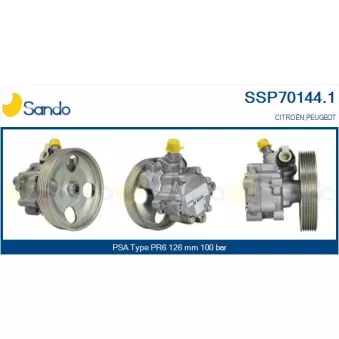 Pompe hydraulique, direction SANDO OEM 4007VR