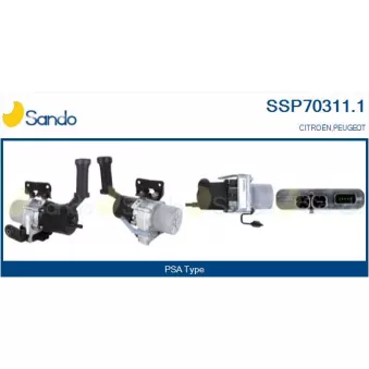 Pompe hydraulique, direction SANDO SSP70311.1