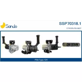 Pompe hydraulique, direction SANDO SSP70318.1