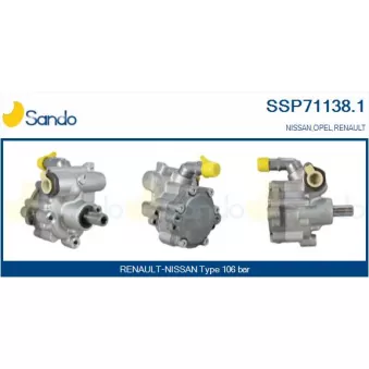 SANDO SSP71138.1 - Pompe hydraulique, direction