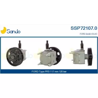Pompe hydraulique, direction SANDO OEM 36000689