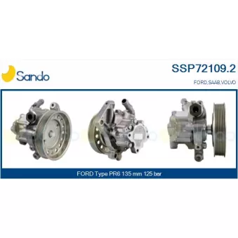 Pompe hydraulique, direction SANDO OEM 36000498