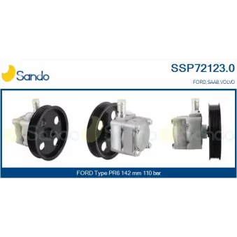 Pompe hydraulique, direction SANDO OEM 8649636