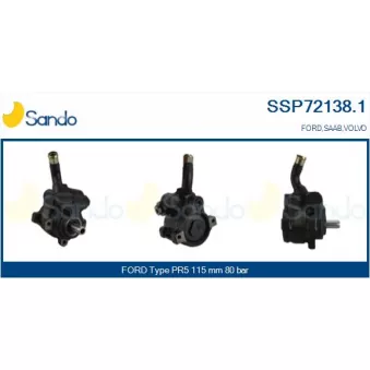 Pompe hydraulique, direction SANDO OEM XS6C3A674DAAM
