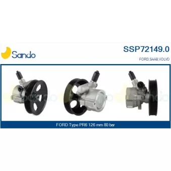Pompe hydraulique, direction SANDO OEM 4647491