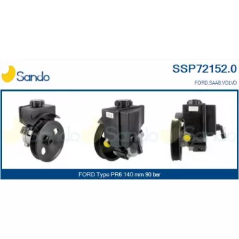 Pompe hydraulique, direction SANDO OEM 9139564