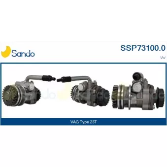 Pompe hydraulique, direction SANDO OEM 7H0422153A