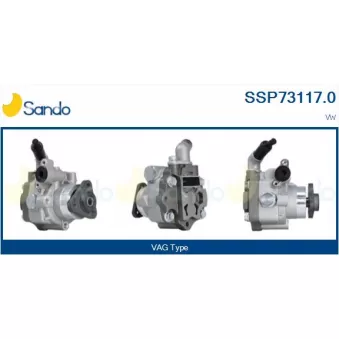 Pompe hydraulique, direction SANDO OEM 7E0422154E