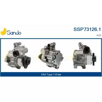 Pompe hydraulique, direction SANDO OEM 8D0145156FX