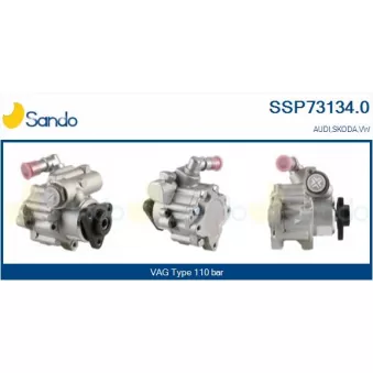 Pompe hydraulique, direction SANDO OEM 8D0145155Q