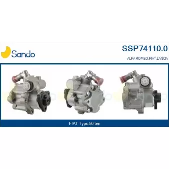 Pompe hydraulique, direction SANDO OEM 46436958