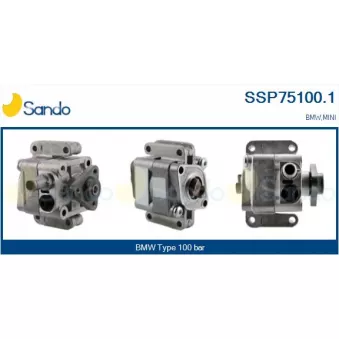 Pompe hydraulique, direction SANDO SSP75100.1