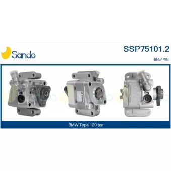 Pompe hydraulique, direction SANDO OEM 6780413