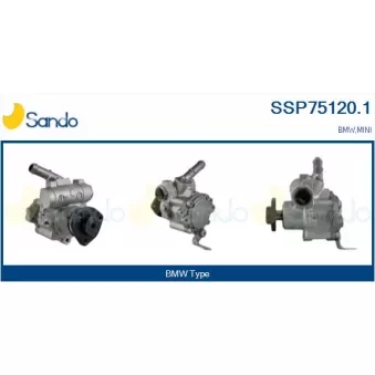 Pompe hydraulique, direction SANDO OEM 6776372