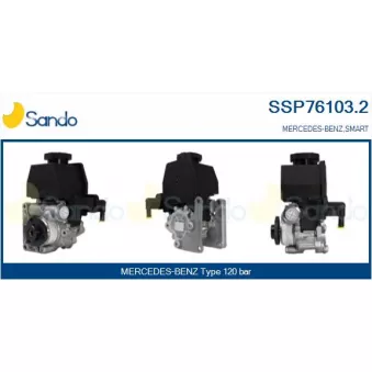 Pompe hydraulique, direction SANDO OEM A0024662201