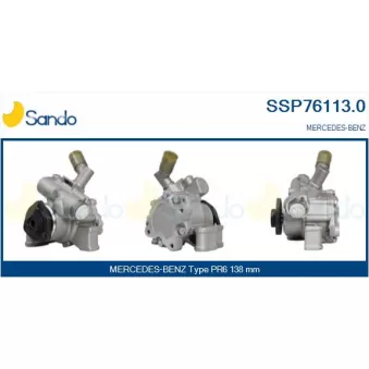 Pompe hydraulique, direction SANDO OEM A0024667001