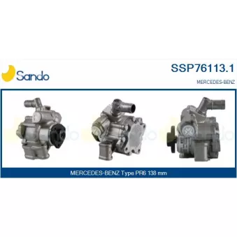 Pompe hydraulique, direction SANDO OEM A0024667001