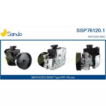 Pompe hydraulique, direction SANDO OEM A0034664301