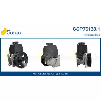 Pompe hydraulique, direction SANDO OEM A0024662701